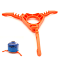 Miniatyrbilde 1 av 7: Brennstoffboks Stabilisator Foldbar Utendørs Camping Vandring Matlaging Gassbeholder Brakett Komfyr Stativ Patron Kanister Tripod