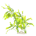 Miniatyrbillede 1 af 8: Plast Akvarium Simulering Tang Græs Kunstige Vandplanter Fiskekummer Landskabsdekoration med Hvid Base7945 Tang Græs Hvid Base