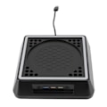 Miniatyrbillede 4 af 8: Nedre køleblæser 2,4A 5V 3 vindhastigheder Touch Switch USB-køleblæser med Light Bar til Xbox Series X Sort