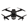 Miniatyrbillede 8 af 8: Foldbar drone med 4K enkelt kamera WiFi LED-lys 50x Zoom One Key Take Off 4K Intelligent Hindringsovervågning RC Quadcopter Sort