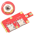 Miniatyrbillede 7 af 8: M.2 til Mini PCIE-adapterkonverteringsmodul med SIM-kortslot Tilbehør til bærbar computer