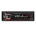 Pikkukuva 1 / 8: 1 Din 12V Auton MP3-soitin Bluetooth-kaiutinvapaalla kädet -auton FM-radio Värikkäät valot Auton MP3-multimediasoitin