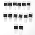 Pikkukuva 2 / 7: 70 kpl 14 arvoa Kolmijohtiminen positiivinen & negatiivinen jännitteen säädin Transistor Set