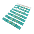 Miniatyrbilde 5 av 7: 8 stk Brud Brudesvenn Sash Gull Bokstaver Hypoallergent Material Bryllup Bride To Be Sash Sett for Bryllupsfester Hvit Grønn