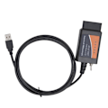 Miniatyrbild 6 av 8: OBD2 USB-adapter för ELM327 Code Reader Scanner Diagnostikkabel för FORScan FoCCCus