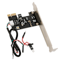 Miniatyrbillede 2 af 8: Computer strømreset switch PCIE-kort Præcis kontrol Tykt guldbelagt stik APP Fjernbetjening PCIE-kort til stationær PC