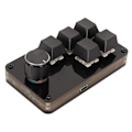 Miniatyrbilde 3 av 8: Programmerbar knappsats med 5 taster og 1 ratt Blå bryter Mekanisk Hot Swappable kablet USB-minitastatur for Media Games Office