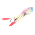 Miniatyrbilde 1 av 8: Fiske Bleksprut Lure Bleksprut UV Lysende Squid Jigs med Krok Fiske Wobbler Agn Myk Lure Rosa Blå