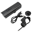 Pikkukuva 1 / 8: Pyörän etuvalo, kaksoiskytkin, vedenkestävä, USB-ladattava, yöajoon