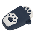 Miniatyrbillede 3 af 8: U Disk USB2.0 Hot Swap Kattepoteform Tegneseriestil Bærbar Vibrationsresistent Flashdrev til Win til OS X Mørkeblå 64G
