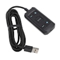 Miniatyrbillede 5 af 8: 7.1 USB-lydkort Bærbar eksternt 7.1 USB-lydkort til bærbar stationær computer PS5