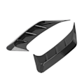 Pikkukuva 4 / 8: 2 kpl Universal Gloss Black Takavalon sivukoriste Kehys Auton ulkoasu koristelu