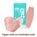 Miniatyrbillede 2 af 8: Multilagsfiltermaske Inaktiveret kobberoxidionmaske til mundmasker til voksne
