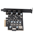 Pikkukuva 7 / 8: PCIe - Type C laajennuskortti USB3.2 20Gbps Dual Chip 19Pin liitin PCIe ohjain kortti Win 7 8 10 työpöydälle
