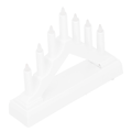 Miniatyrbillede 5 af 8: LED-lyslampe Mini-broform natlys til festivaler julefest dekoration
