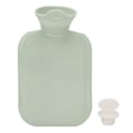 Miniatyrbillede 5 af 8: 500ml Varmtvandspose Tyk blød PVC Trykbestandig Eksplosionsikker Bærbar Varmtvandsflaske til Hånd Ryg Hals Grøn