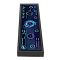Miniatyrbilde 8 av 8: 8,8 tommers IPS-skjerm 1920x480 CPU GPU SSD Data Temperatur Monitor Chassis Sub Screen for Windows