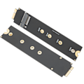 Miniatyrbillede 3 af 8: 2 stk. For SATA M.2 NGFF SSD til 2010 2011 for OS X Air A1370 A1369 Konverter Adapterkort (12+6 Kontakter)