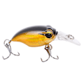 Miniatyrbilde 7 av 8: Fiskesimuleringsagn Mini Minnow, 3D-øyne, Kunstig Fiskeagn for Utendørs 6#
