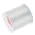 Miniatyrbillede 8 af 8: Elastisk snor til perler, 109yd lang, 0,03in diameter, klar farve, krystalsnor til smykkefremstilling DIY