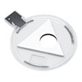 Miniatyrbild 8 av 8: Justerbar RGB-bas vertikalt horisontellt LED Ambient Light Stand för PS5 Host Game Console