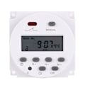 Miniatyrbillede 2 af 8: 12V 16A Ugetimer Mikrodator Tænd/Sluk Styring Programmerbar Tidsrelæ