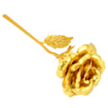 Miniatyrbilde 3 av 8: 24k gullfolie samlebar roseblomst unik gave til kjæreste mamma kone kunstig