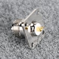 Pikkukuva 6 / 8: 2 UHF naarisoitinta SO239 Messinki 4-reikäinen 50 ohmin adapteriliitin Adapterimuunnin