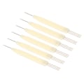 Miniatyrbillede 1 af 8: 6 stk. Transfernål 3,6 mm Pitch 1X3 Fint Håndværk Strikkemaskine Transfernål Strikketilbehør