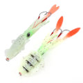 Miniatyrbillede 8 af 8: Fiskeri UV Blæksprutte Blød Lokkemad Lysende blæksprutte Wobler Agnfisk Blæksprutte Fiskeri Simulering Lokkemad Lysende Grøn
