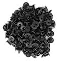 Pikkukuva 1 / 8: 100 kpl auton muoviniittejä 6 mm reiän halkaisija Kiinnikkeet Lokasuoja Puskurin Push Pin Clip AP
