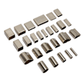 Miniatyrbild 4 av 7: 26 Shape Hollow Punch Cutter Set Höghastighetstål Läder Die Cutter Hollow Punch Cutter Tool för gör-det-själv läderhantverk