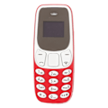 Pikkukuva 3 / 8: Maailman pienin puhelin Hands Free Bluetooth-soitin Dual SIM-kortti Lukitsematon GSM 2 in 1 Mini-matkapuhelin Punainen