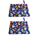 Miniatyrbilde 6 av 8: Vanntett våtpose Vaskbar oppbevaringstrykt Mote glidelåser med dobbel lomme Wet Dry Bag 11 X 15,7 tommer