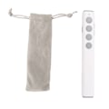Pikkukuva 1 / 8: Esitys Clicker 98,4ft ohjausaluetta RF 2,4GHz Plug and Play langaton esityskaukosäädin Keynote PPT White