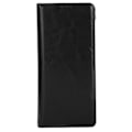 Miniatyrbillede 2 af 8: Læder Flip-etui. Ridsefast, foldbart beskyttende etui i læder til Huawei Mate X2Sort