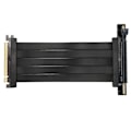 Pikkukuva 1 / 8: PCIE 4.0 X16 Nouseutinkaapeli Näytönohjaimen jatkokaapeli 90 asteen korkea nopeus GPU-sovitinkaapeli musta