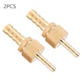 Miniatyrbillede 1 af 7: 2 stk 4--6 mm messing slange Hulning hale reducer reducerende kontaktkontakt