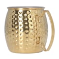 Pikkukuva 2 / 8: Moscow Mule -muki Upea 304 ruostumaton teräs 500ml Cocktailmuki suurella kapasiteetilla baareille Hoteille Ravintoloille Kulta