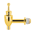 Miniatyrbillede 1 af 8: Kobberhane Vandhane Vinølfat Drikke Automat Udskiftningstapp Golden(1,2 cm)