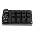 Miniatyrbillede 6 af 8: Enhåndsmakro mekanisk tastatur 12-tasters multifunktion DIY programmerbar knappsæt til Office Gaming Lab