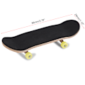 Miniatyrbilde 8 av 8: 1. Lønnetre Finger Skateboard med Griptape og Kasse Reduser Trykk Gule