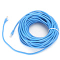 Miniatyrbillede 3 af 8: Netværkskabel Gigabit RJ45 Ethernet LAN Patch Cord Iltfrit Kobber Blå Computer Jumper Wire 20 meter/22yd