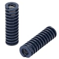 Miniatyrbillede 1 af 7: 2 stk OD 10 mm ID 5 mm Høj præcision Stål Blå Let Load Form Fjeder (TL10*30mm)