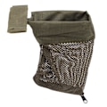 Miniatyrbilde 3 av 8: Patronfanger Jern Nylon Messing Quick Release Shell Vattert Mesh med Glidelås for jaktskyting OD Grønn
