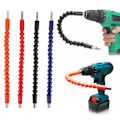 Miniatyrbilde 5 av 7: 4 ST Fleksibel akselbitsforlengelse Skrutrekker Borrbitsholder Connect Link 1/4 sekskant skaft
