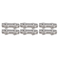 Miniatyrbilde 6 av 8: 6 stk Duplex Wire Rope Clamp Kabelklemmer Rustfritt Stål Duplex 2-polet Kabelklemme for Wire M5