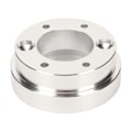 Miniatyrbild 8 av 8: 70 mm rattadapterplatta Legering Nav Adapterplatta för Logitech för Momo för Sparco 13 14 tum PCD-rattar Silver