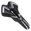 Miniatyrbilde 7 av 8: Sykkelstol Mountainbike-sete Memory Foam-pute Tykkere hul Komfort-sykkelsete Hvit