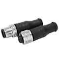 Miniatyrbilde 1 av 8: Par for NMEA2000 hann-terminatormotstand 5-pins M12-gjenger IP67 Vanntett for Lowrance-nettverk